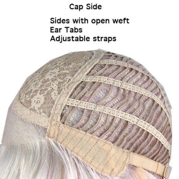 Ray Wig By Rene Of Paris, Ice Blond - Picture 5 of 7